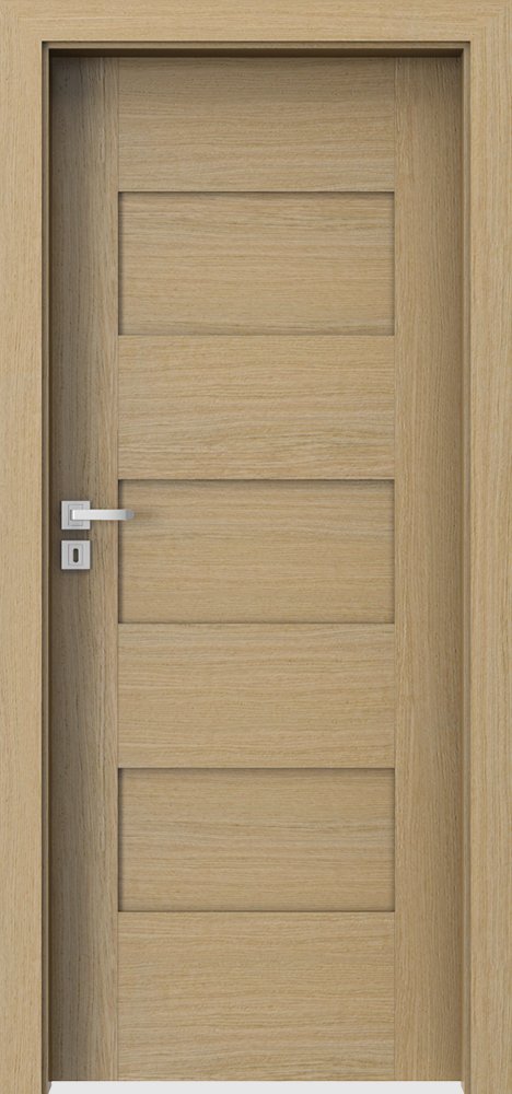 Interiérové dveře PORTA NATURA KONCEPT K.0 - přírodní dýha Standard - dub 1