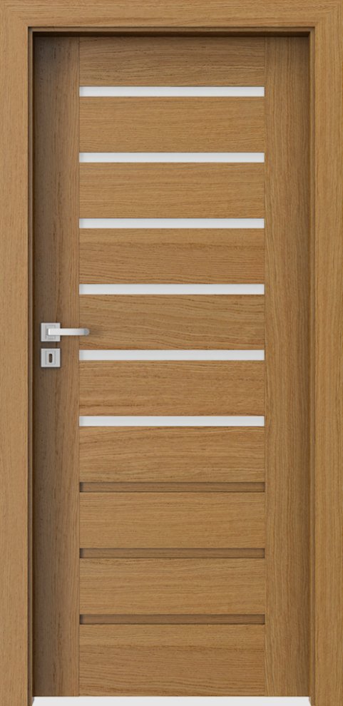 Interiérové dveře PORTA NATURA KONCEPT A.6 - přírodní dýha Satin - dub Winchester