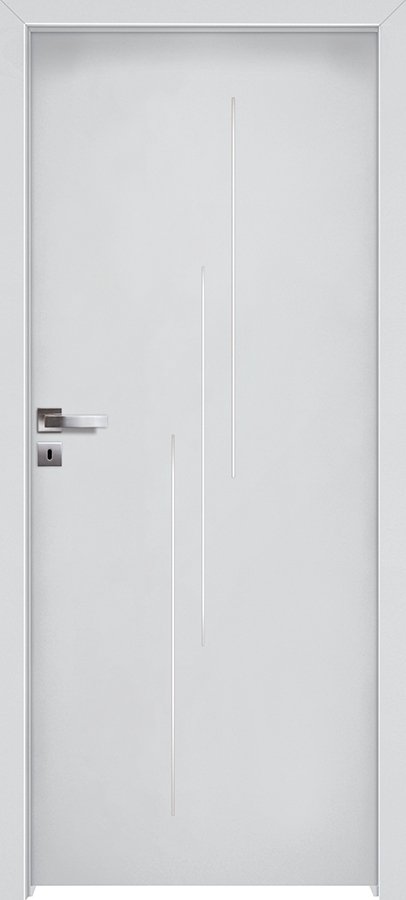 Interiérové dveře INVADO LIDO 17 - Eco-Fornir laminát CPL - bílá B490