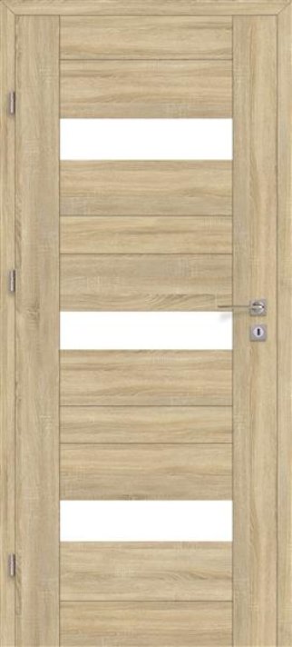 Interiérové dveře VOSTER BERGAMO 50 - dýha 3D - dub Sonoma