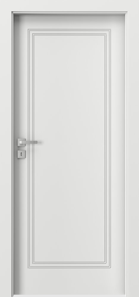 Posuvné interiérové dveře PORTA VECTOR U - akrylátová barva UV - bílá