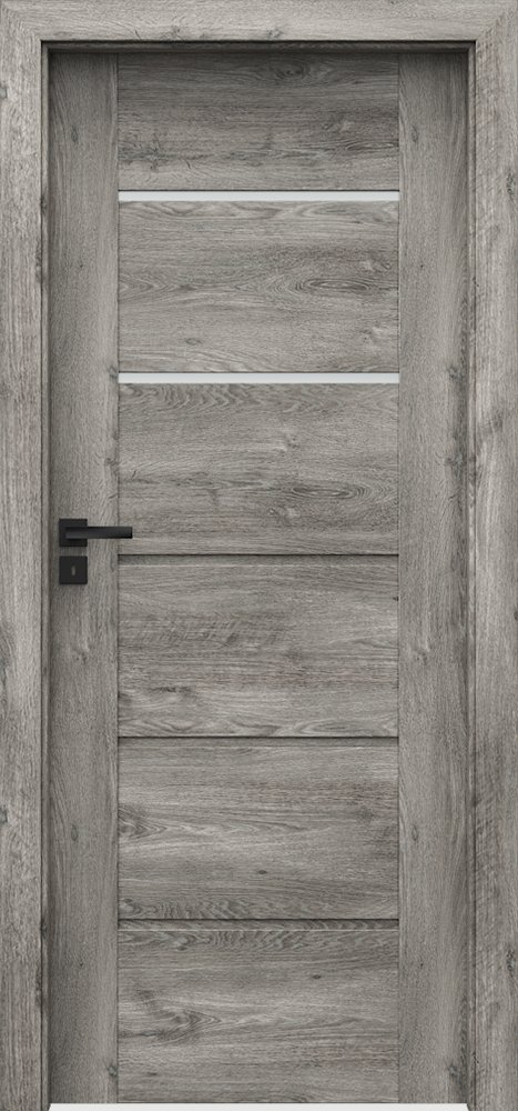 Posuvné interiérové dveře VERTE PREMIUM E - E2 - dýha Portaperfect 3D - dub Sibiřský