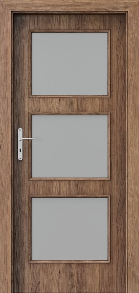 Posuvné interiérové dveře PORTA NOVA 4.4 - dýha Portaperfect 3D - dub Kalifornie