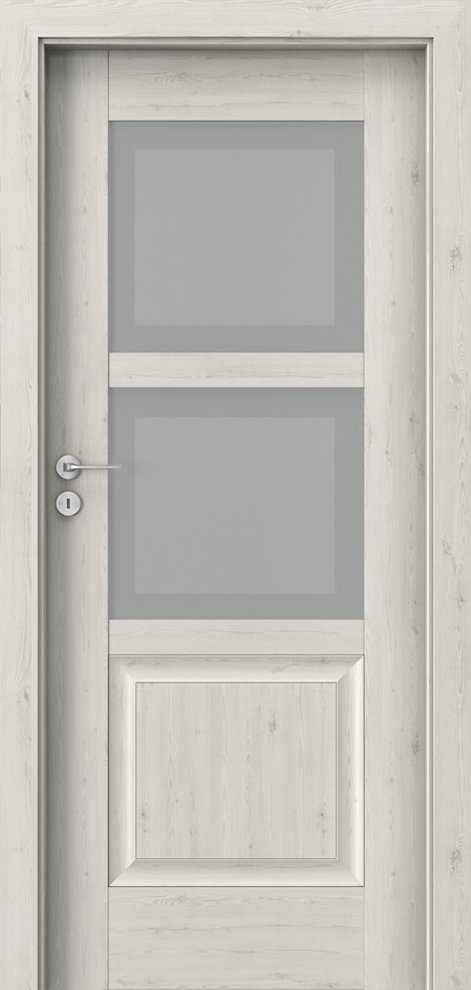 Posuvné interiérové dveře PORTA INSPIRE B.2 - dýha Portasynchro 3D - borovice norská
