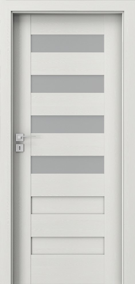 Posuvné interiérové dveře PORTA KONCEPT C.4 - dýha Portasynchro 3D - wenge bílá