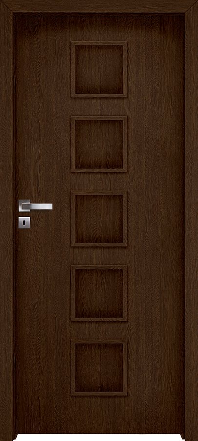 Posuvné interiérové dveře INVADO TORINO 1 - dýha Enduro 3D - dub ušlechtilý B541