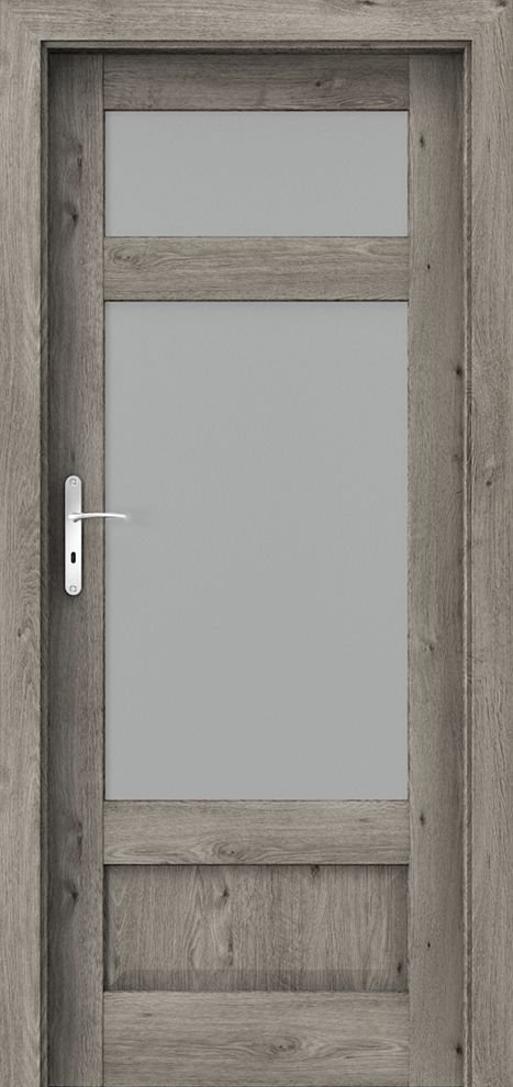 Posuvné interiérové dveře PORTA HARMONY C.2 - dýha Portaperfect 3D - dub Sibiřský