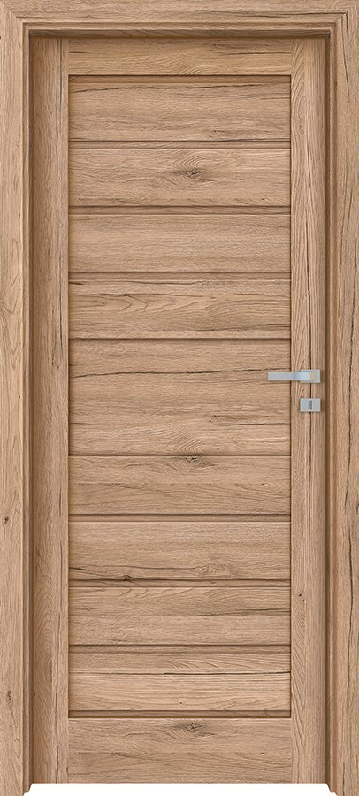 Interiérové dveře INVADO LAGO 1 - dýha Enduro plus - dub přírodní B587