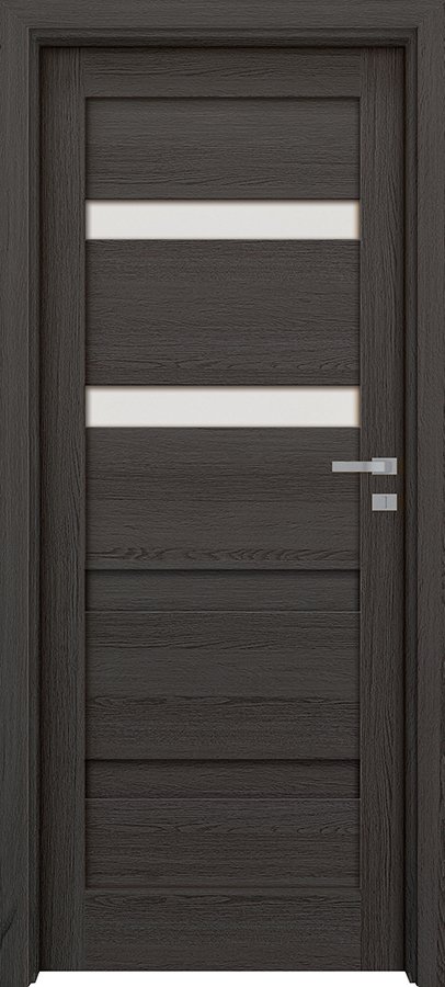 Interiérové dveře INVADO MARTINA 3 - dýha Enduro 3D - antracit B637