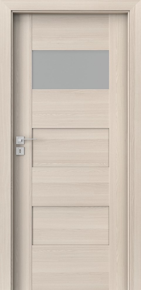 Interiérové dveře PORTA KONCEPT K.1 - dýha Portadecor - ořech bělený