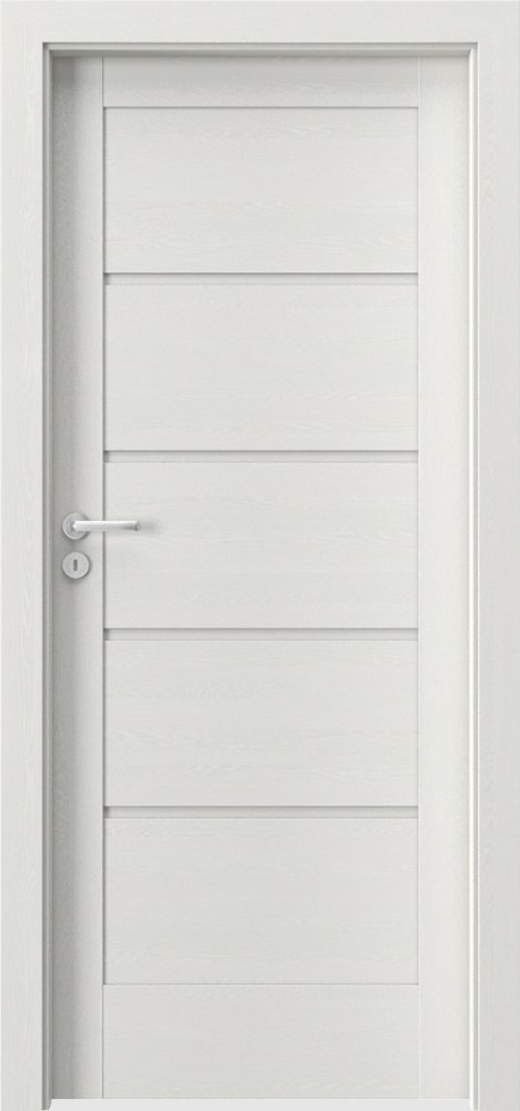 Posuvné interiérové dveře VERTE G - G0 - dýha Portasynchro 3D - wenge bílá