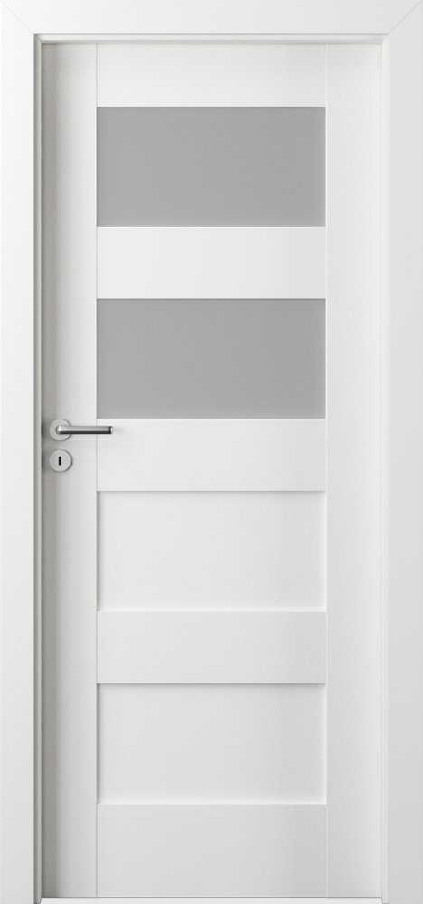 Posuvné interiérové dveře VERTE PREMIUM A - A2 - folie Premium - bílá