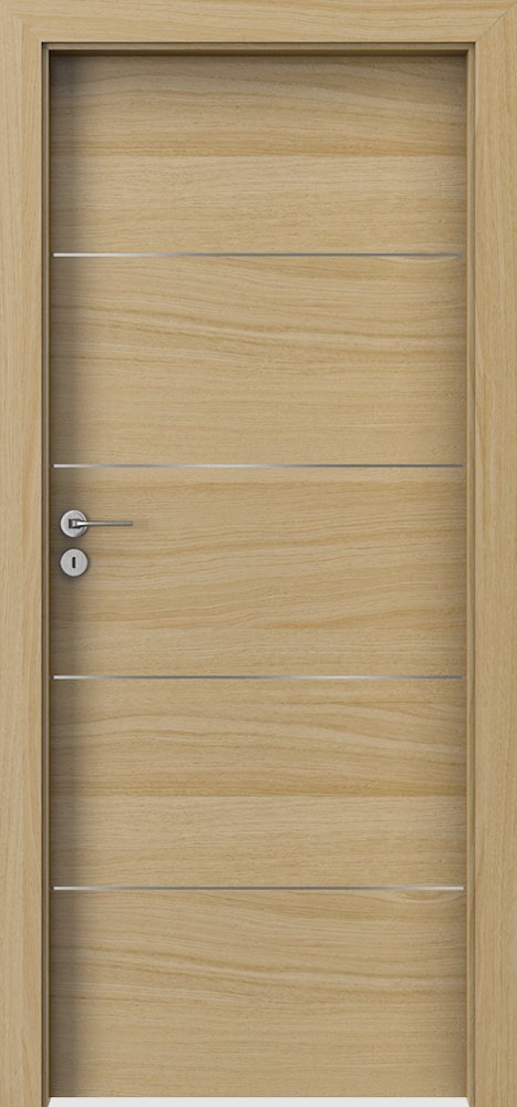 Interiérové dveře PORTA NATURA LINE E.2 - přírodní dýha Standard - dub 1