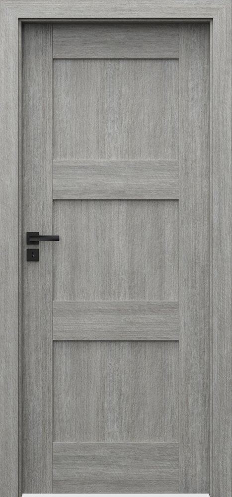 Interiérové dveře VERTE PREMIUM B - B0 - Portalamino - dub stříbřitý