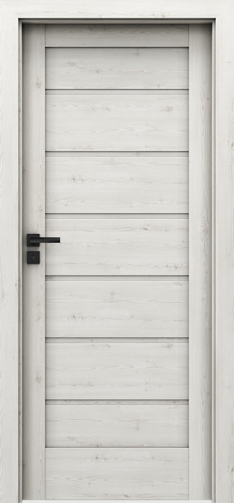 Posuvné interiérové dveře VERTE HOME J - J0 - dýha Portasynchro 3D - borovice norská