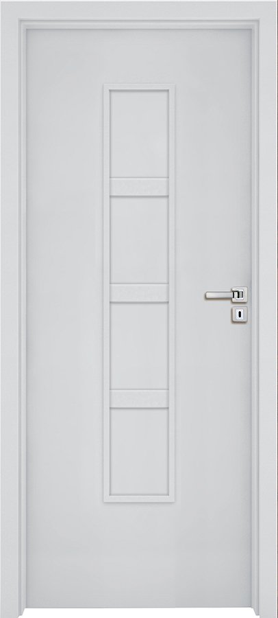 Posuvné interiérové dveře INVADO DOLCE 1 - dýha Enduro - bílá B134