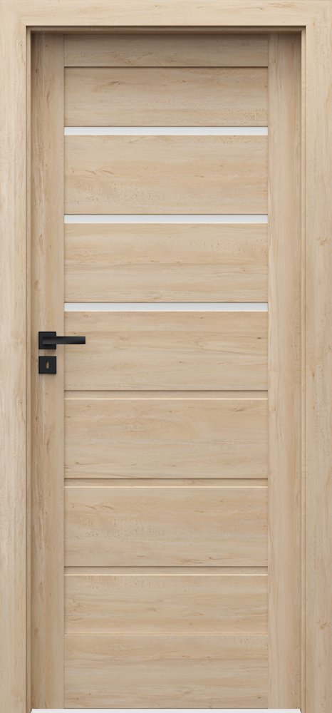 Interiérové dveře VERTE HOME J - J3 - dýha Portaperfect 3D - buk Skandinávský