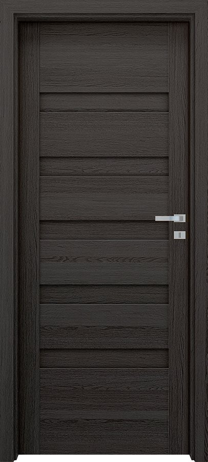 Posuvné interiérové dveře INVADO VERSANO 1 - dýha Enduro 3D - antracit B637