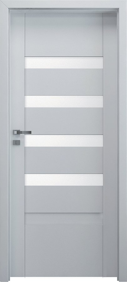 Posuvné interiérové dveře INVADO VERSANO 5 - Eco-Fornir laminát CPL - bílá B490