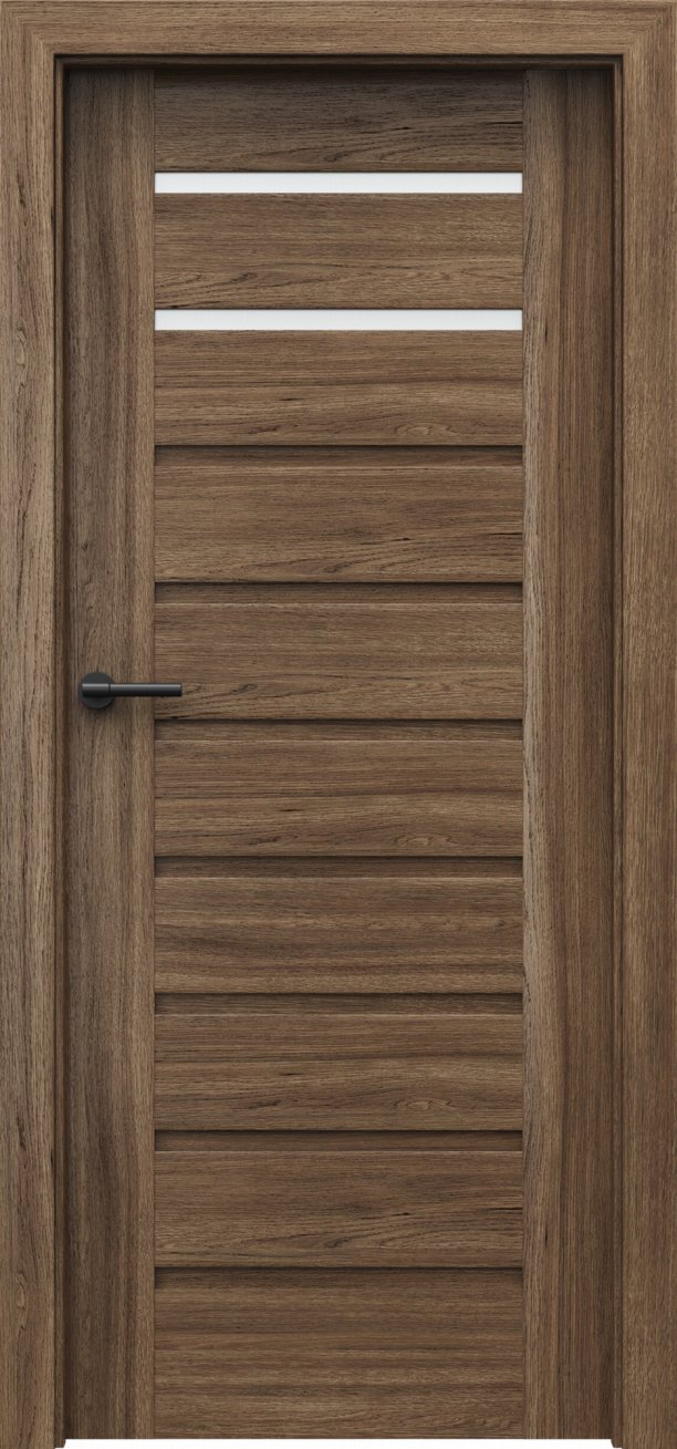 Interiérové dveře PORTA KONCEPT A.2 - Portaperfect 3D - dub matný tmavý