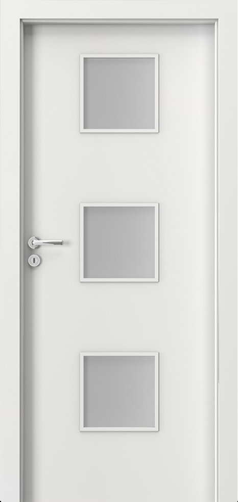 Interiérové dveře PORTA FIT C.3 - dýha CPL HQ 0,2 - bílá