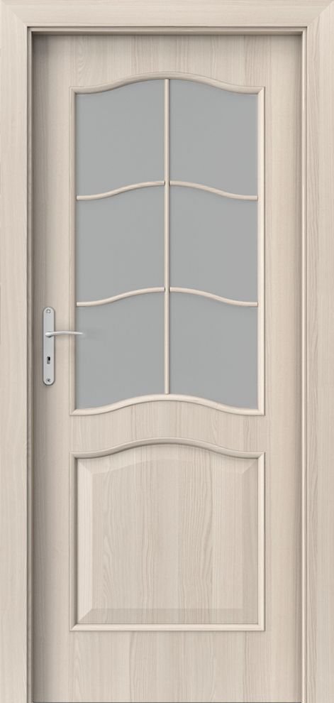 Interiérové dveře PORTA NOVA 7.2 - dýha Portadecor - ořech bělený