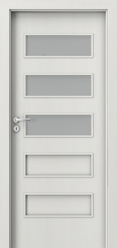 Posuvné interiérové dveře PORTA FIT G.3 - dýha Portasynchro 3D - wenge bílá