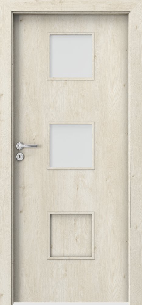 Interiérové dveře PORTA FIT C.2 - dýha Portaperfect 3D - dub Skandinávský