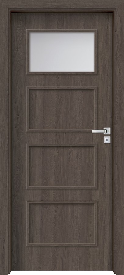 Interiérové dveře INVADO MERANO 2 - dýha Enduro 3D - dub popelavý B598