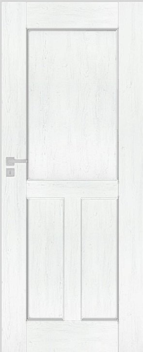 Interiérové dveře DRE NESTOR - model 1 - dýha DRE-Cell - borovice bílá