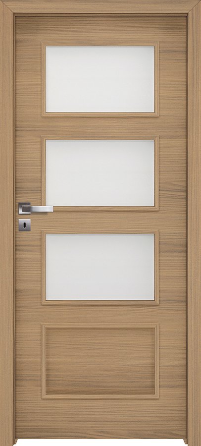 Posuvné interiérové dveře INVADO MERANO 4 - dýha Enduro 3D - dub severo B657