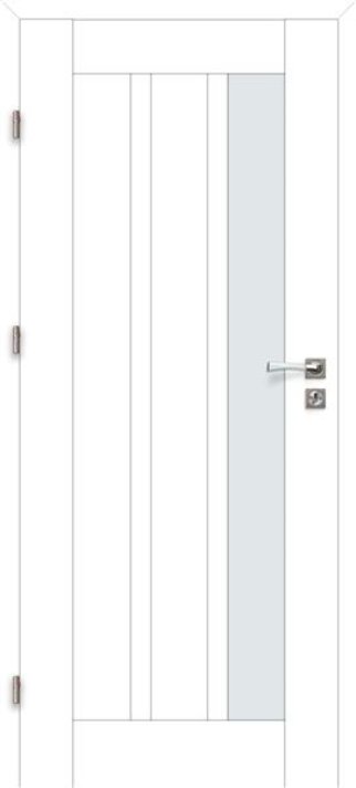 Interiérové dveře VOSTER BORNOS 50 - dýha Finish - bílá