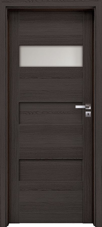 Posuvné interiérové dveře INVADO IMPERIA 2 - dýha Enduro 3D - antracit B637
