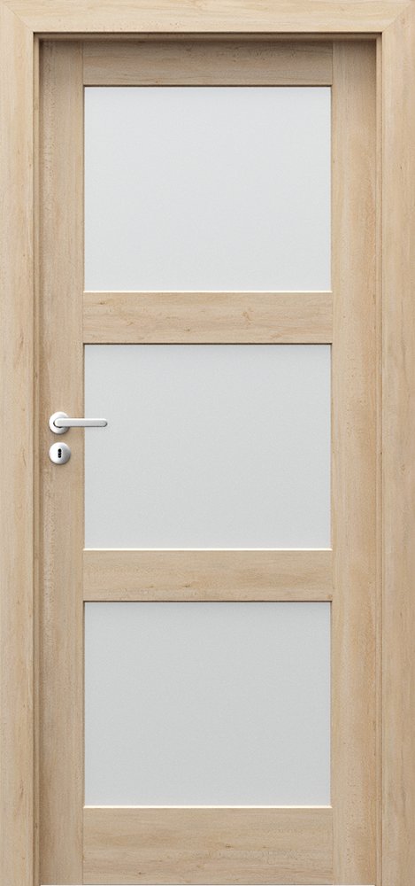 Posuvné interiérové dveře PORTA BALANCE D.3 - dýha Portaperfect 3D - buk Skandinávský