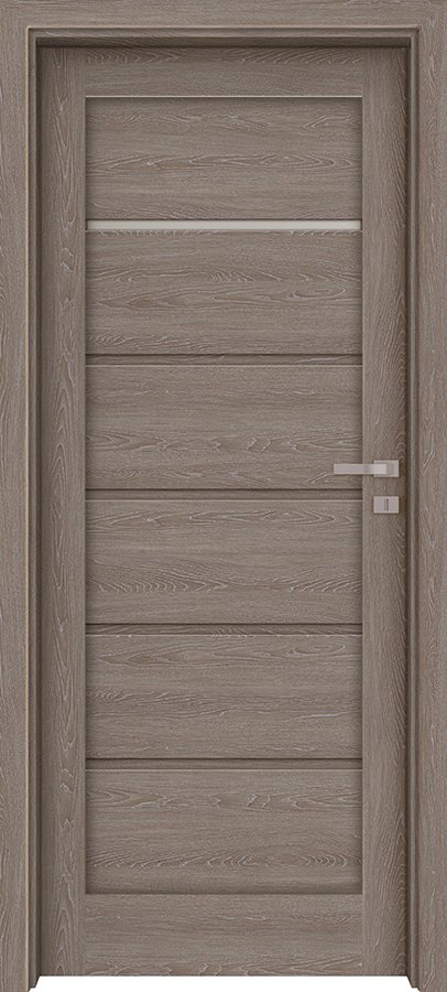 Posuvné interiérové dveře INVADO TAMPARO 2 - Eco-Fornir forte - dub šedý B476