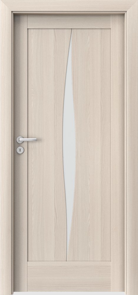 Interiérové dveře VERTE E - E5 - dýha Portadecor - ořech bělený