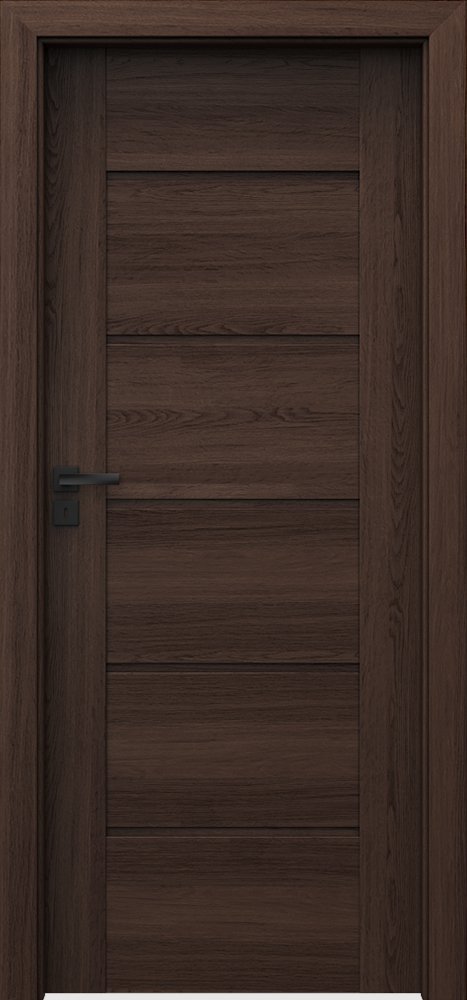 Interiérové dveře VERTE PREMIUM E - E0 - dýha Portaperfect 3D - dub Havana