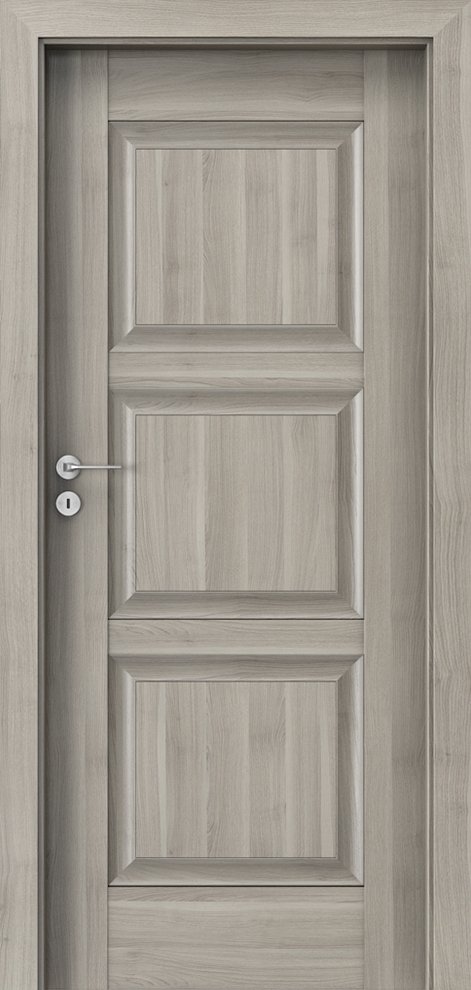 Posuvné interiérové dveře PORTA INSPIRE B.0 - dýha Portasynchro 3D - akát stříbrný