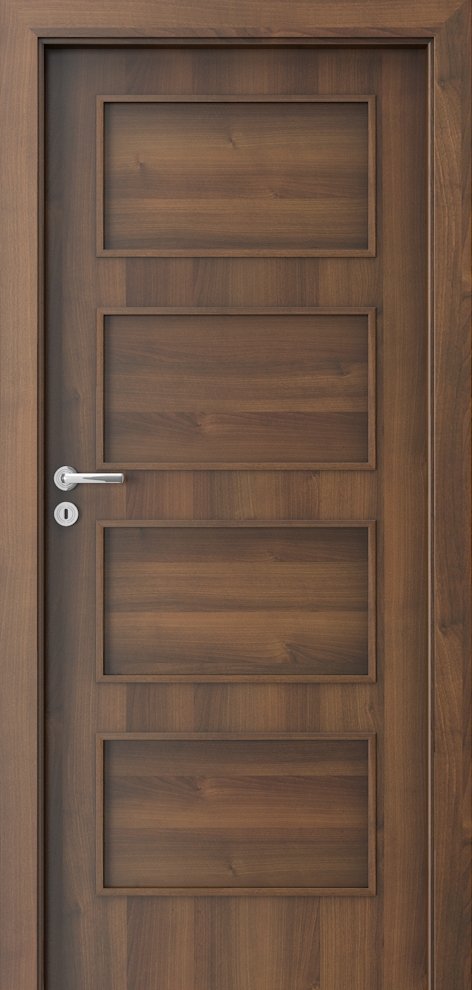 Interiérové dveře PORTA FIT H.0 - dýha Portadecor - ořech