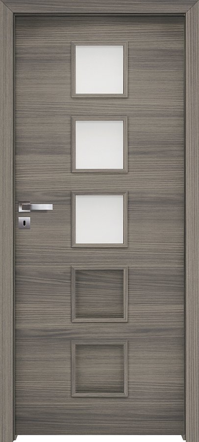 Posuvné interiérové dveře INVADO TORINO 4 - dýha Enduro 3D - dub italský B656