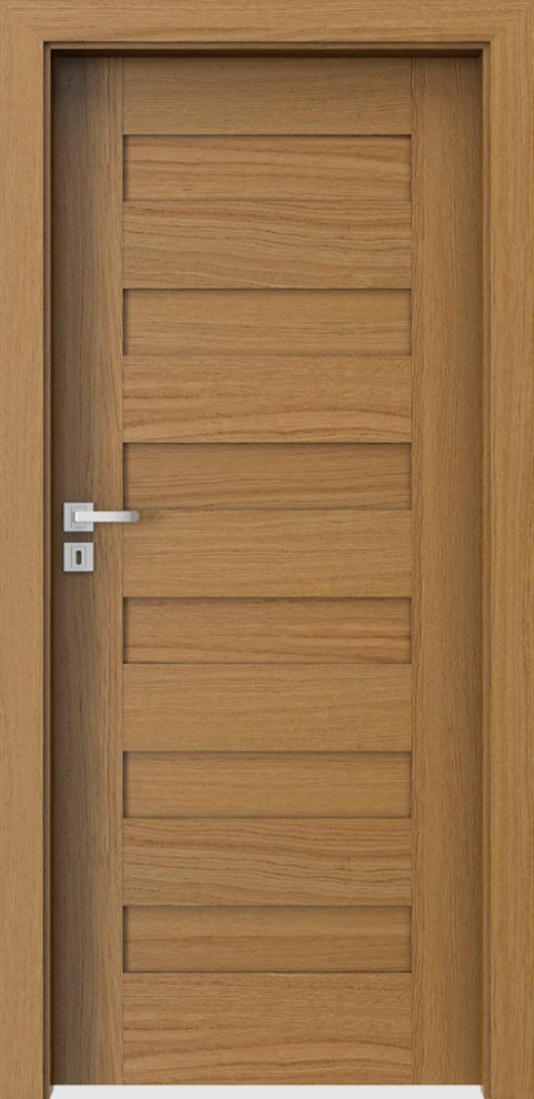 Interiérové dveře PORTA NATURA KONCEPT C.0 - přírodní dýha Satin - dub Winchester