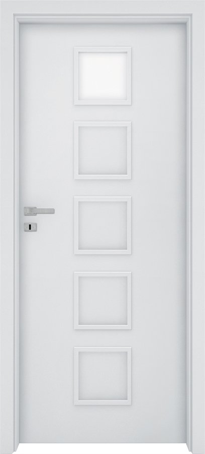 Interiérové dveře INVADO TORINO 2 - dýha Enduro - bílá B134
