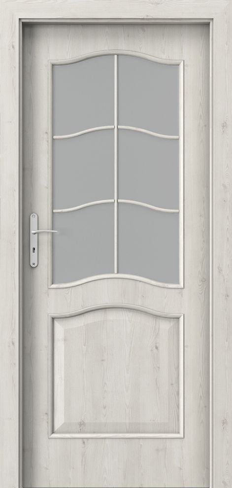 Posuvné interiérové dveře PORTA NOVA 7.2 - dýha Portasynchro 3D - borovice norská