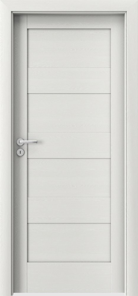 Interiérové dveře VERTE L - L0 - dýha Portasynchro 3D - wenge bílá