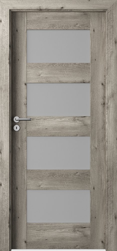 Interiérové dveře VERTE PREMIUM A - A4 - dýha Portaperfect 3D - dub Sibiřský