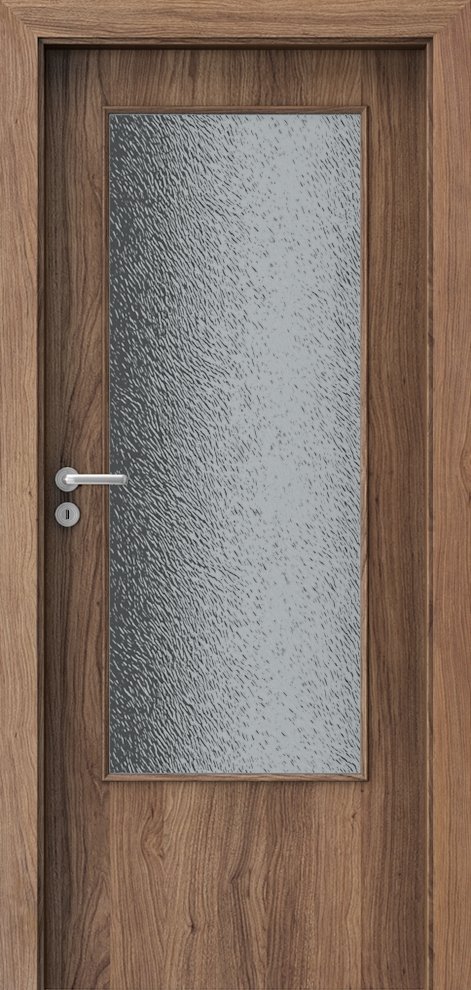 Interiérové dveře PORTA DECOR - model D - dýha Portaperfect 3D - dub Kalifornie
