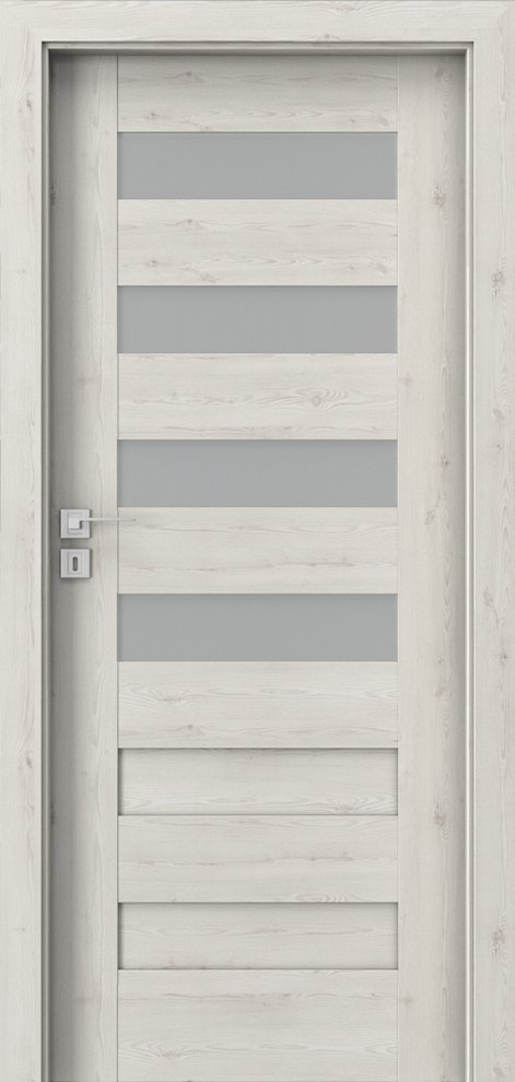Posuvné interiérové dveře PORTA KONCEPT C.4 - dýha Portasynchro 3D - borovice norská