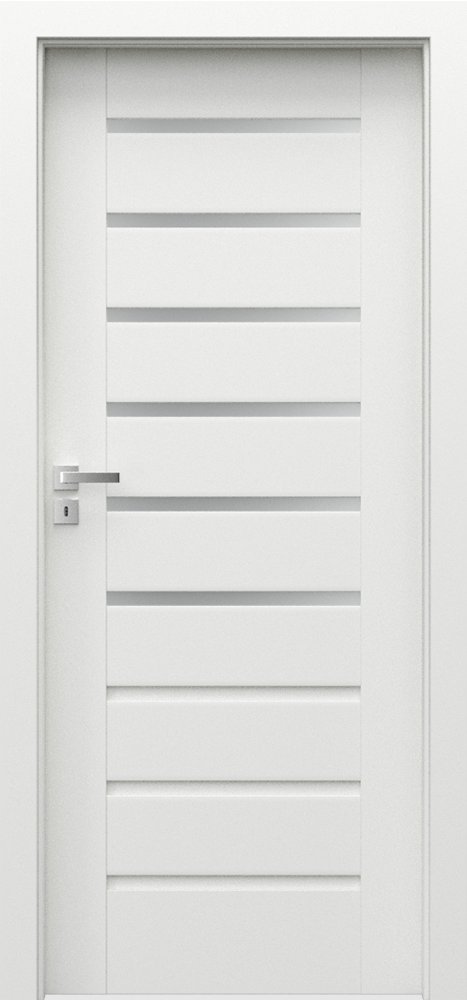 Posuvné interiérové dveře PORTA KONCEPT A.6 - folie Premium - bílá