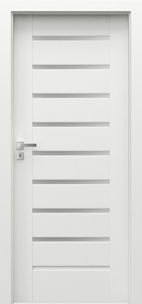Interiérové dveře PORTA KONCEPT A.8 - folie Premium - bílá