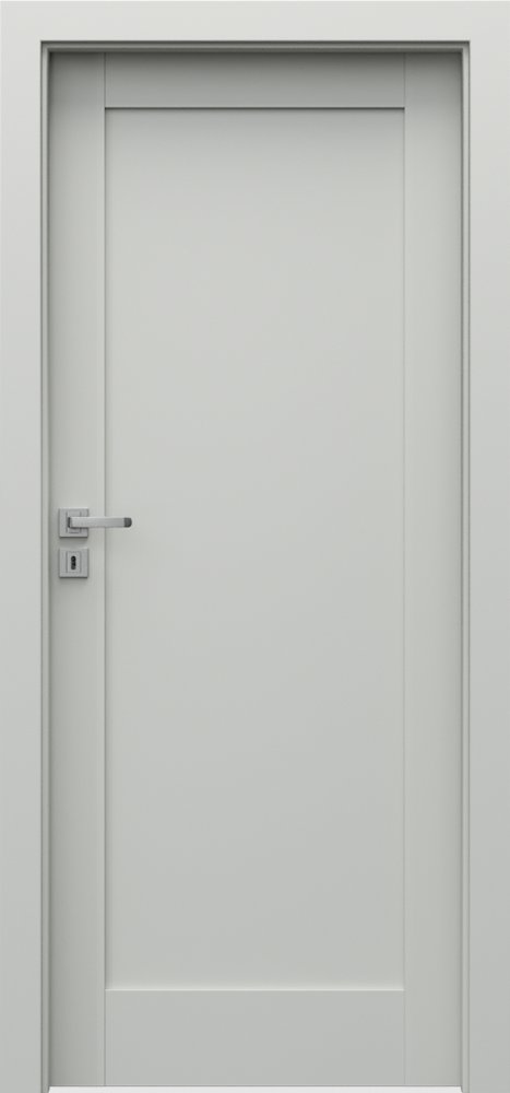 Interiérové dveře PORTA GRANDE A.0 - akrylátová barva UV - šedá